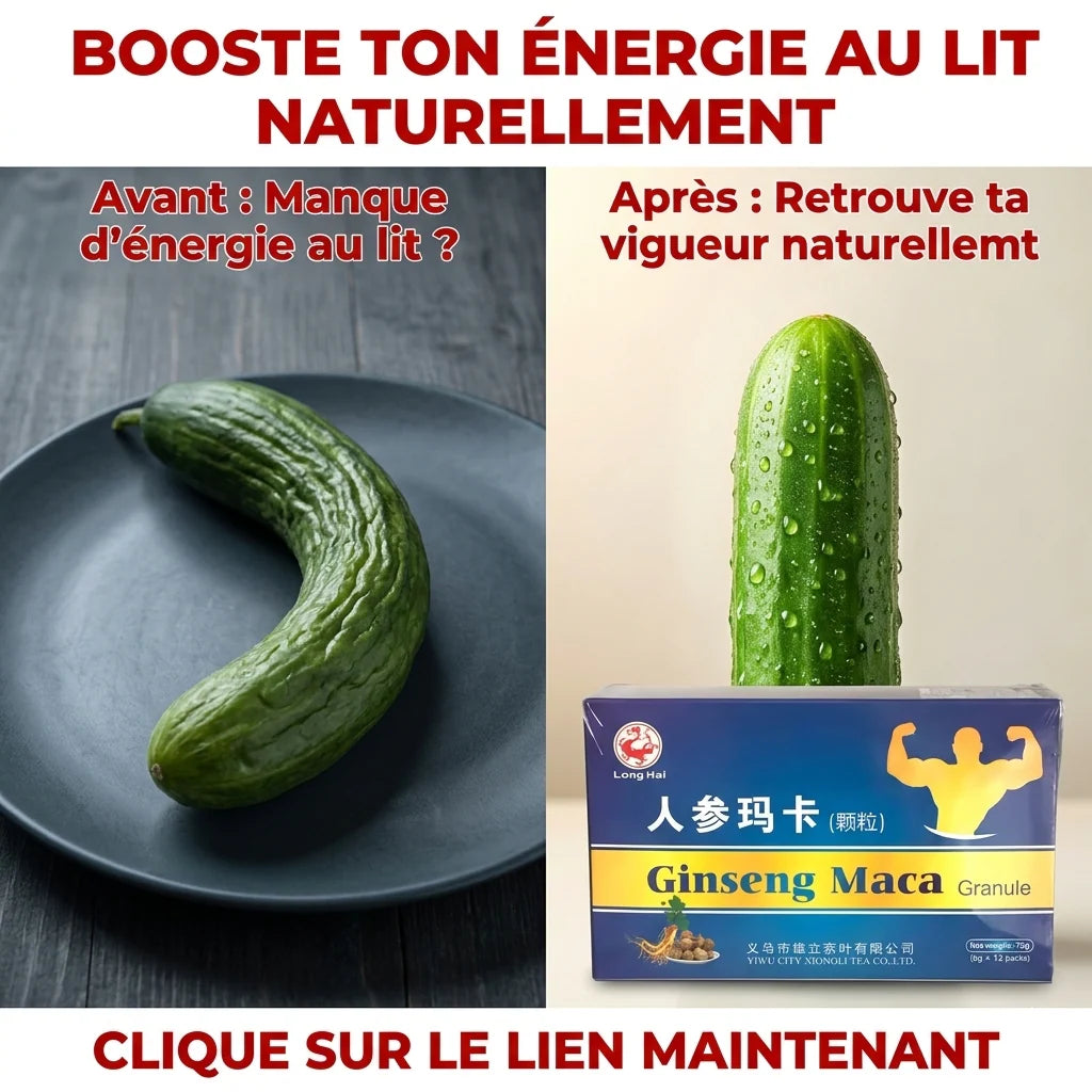 Ginseng maca :Energie retrouvé & virilité renforcé